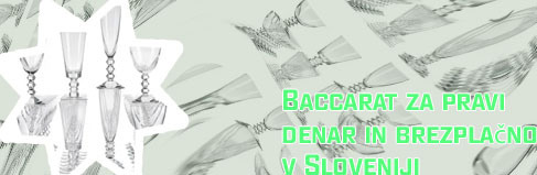 Baccarat za 10€ slovenija