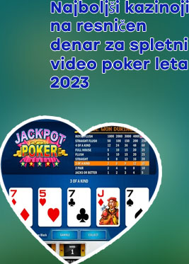 Najboljši video poker igre