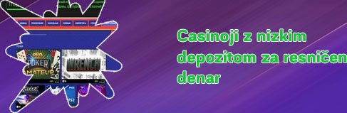 Poker avtomati z nizkimi vložki za resničen denar